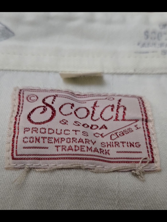 VTG Rare Scotch And Soda Pearl Button Up Union Made XL - Picture 13 of 13